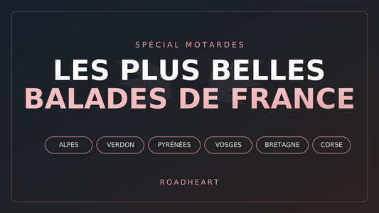 Les plus belles balades moto en France, région par région