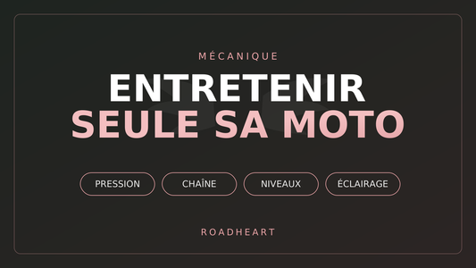 Entretenir seule sa moto : les gestes simples et les bons plans