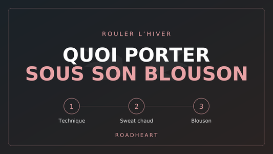 Quoi porter sous son blouson moto en automne-hiver ?